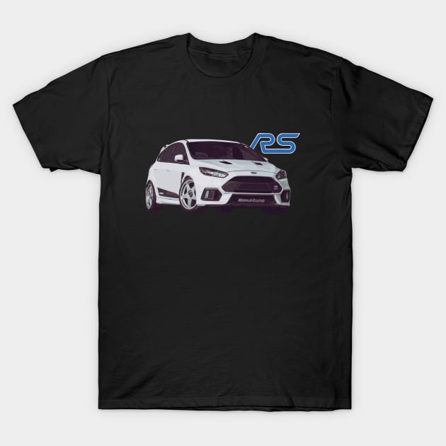 focus rs rallye sport white T-Shirt by cowtown_cowboy